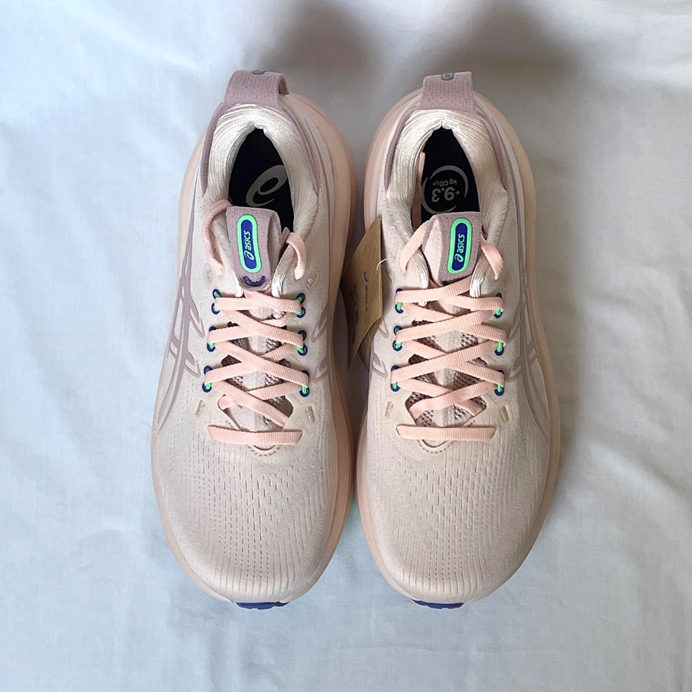 Asics Gel Nimbus 28 Women’s Size 9 Running Shoe Pearl Pink - Picture 7 of 10